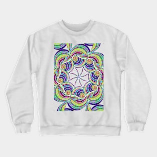 Rabbit Mandala Crewneck Sweatshirt